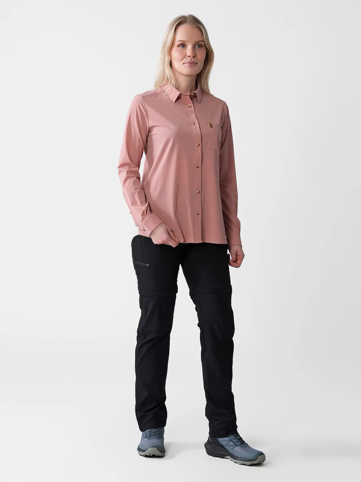 FJÄLLRÄVEN | Damen Bluse Oevik Lite Uni | 